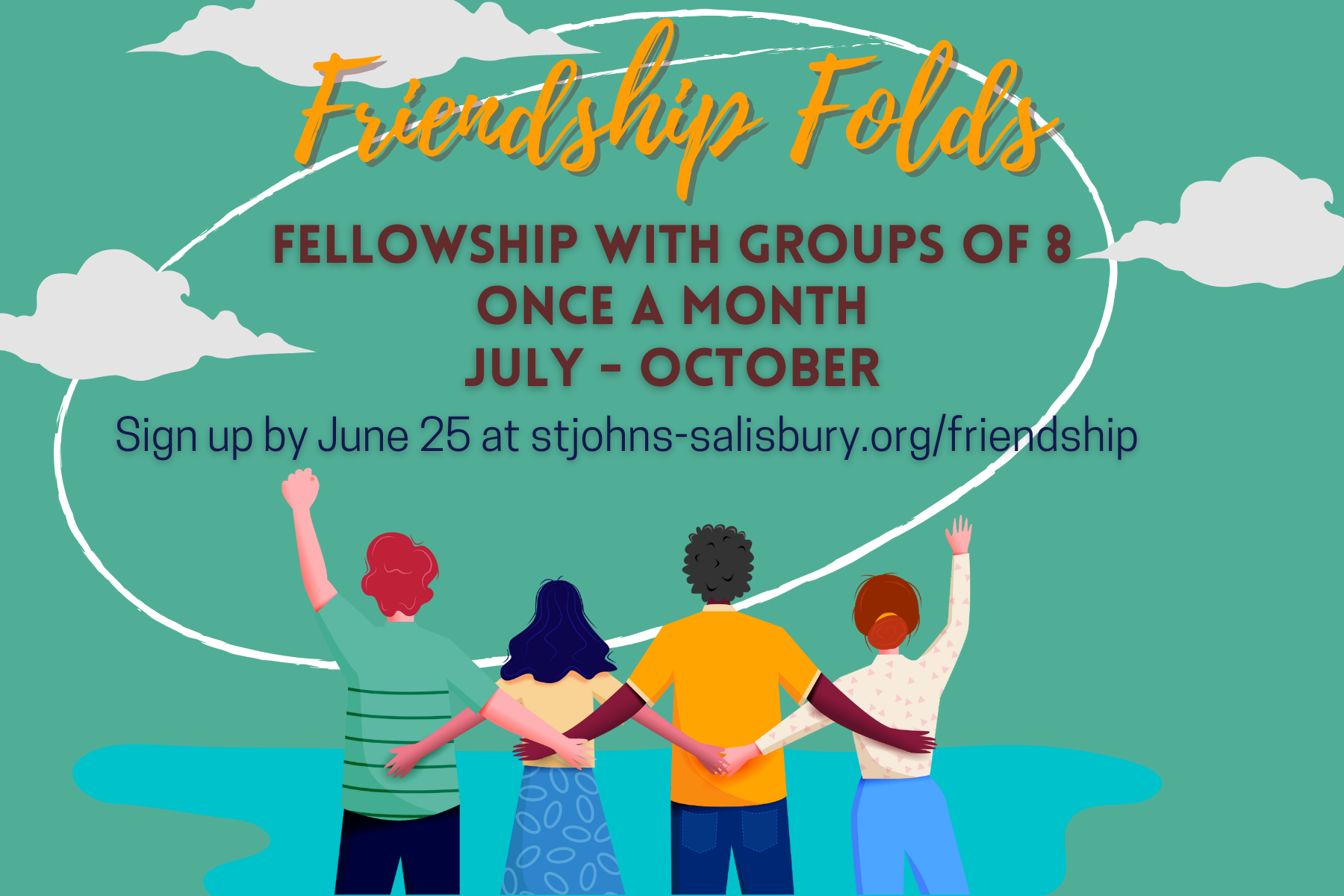 Friendship Folds (6 × 4 in)