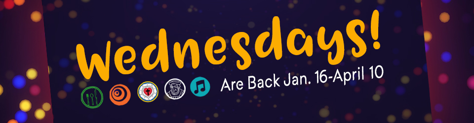 Wednesdays! event Wednesdays! event