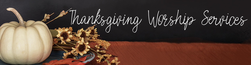 Thanksgiving Services event