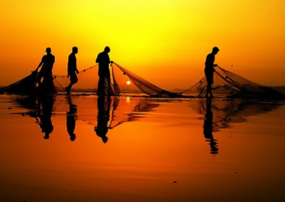 Fisherman Made for More And Jesus said to them, "Follow me, and I will make you fish for people." Immediately they left their nets and followed him. Matthew 4:19-20