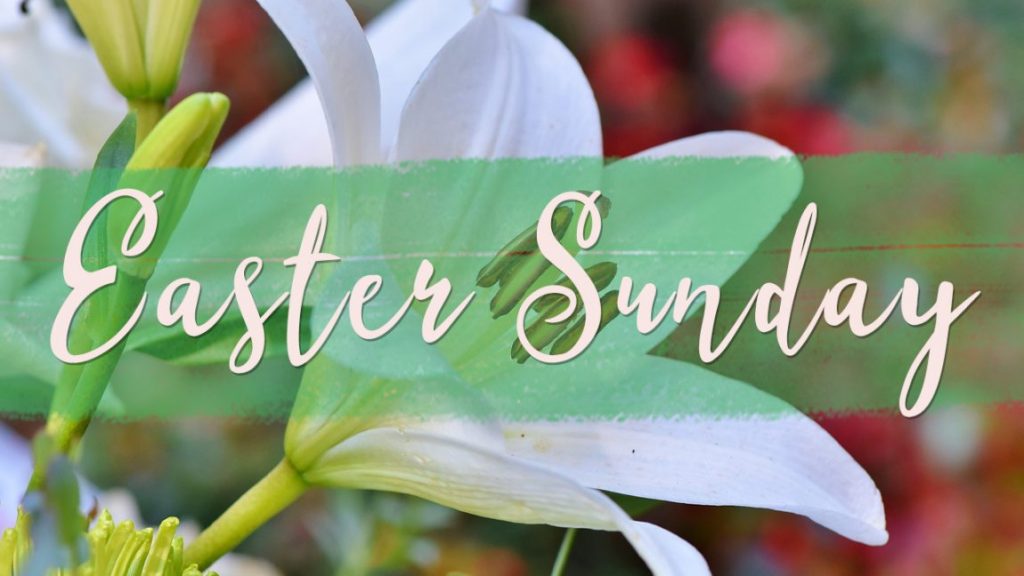Easter Sunday sermon