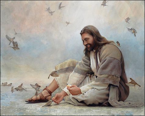 Even a  Sparrow by Greg Olsen