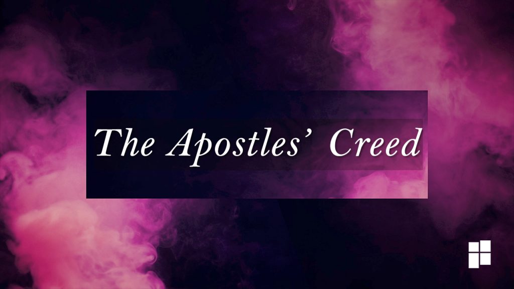stepby step Apostles Creed