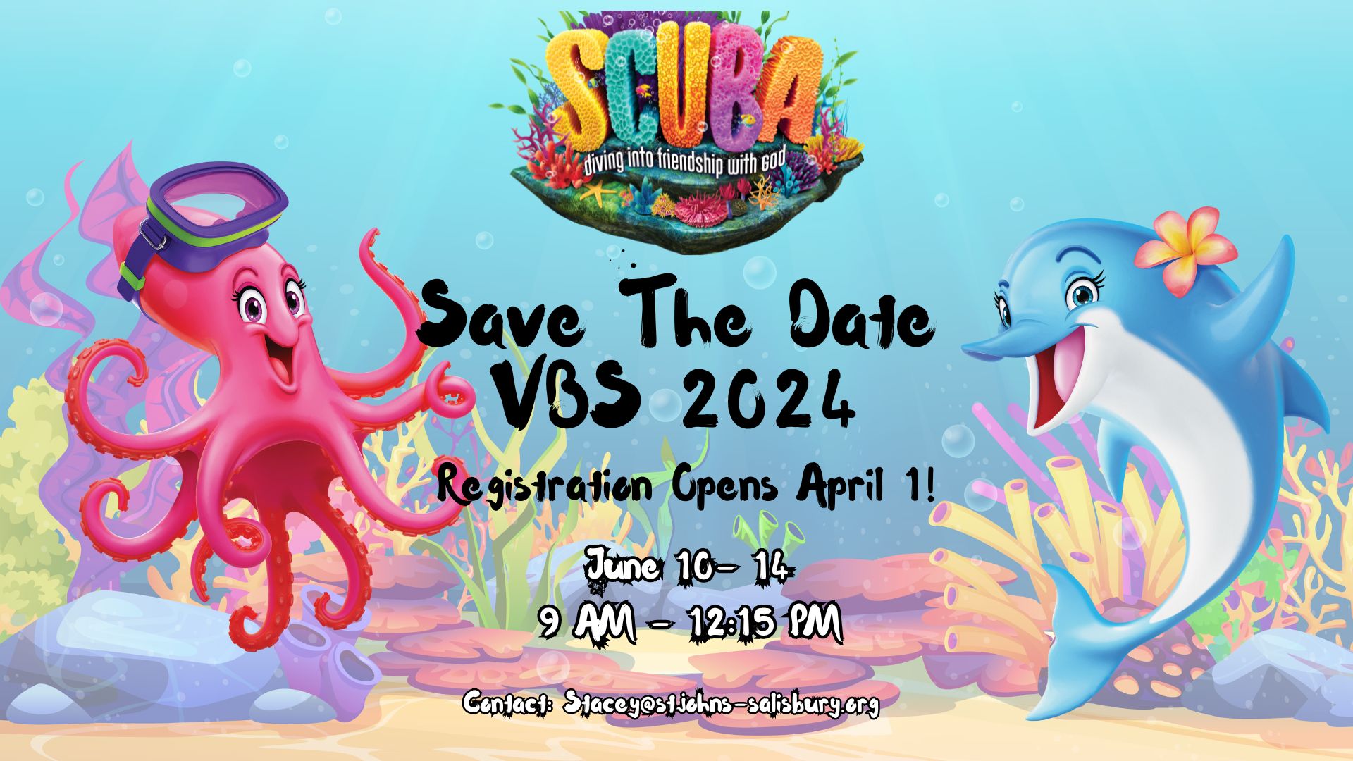 Save the Date VBS 2024