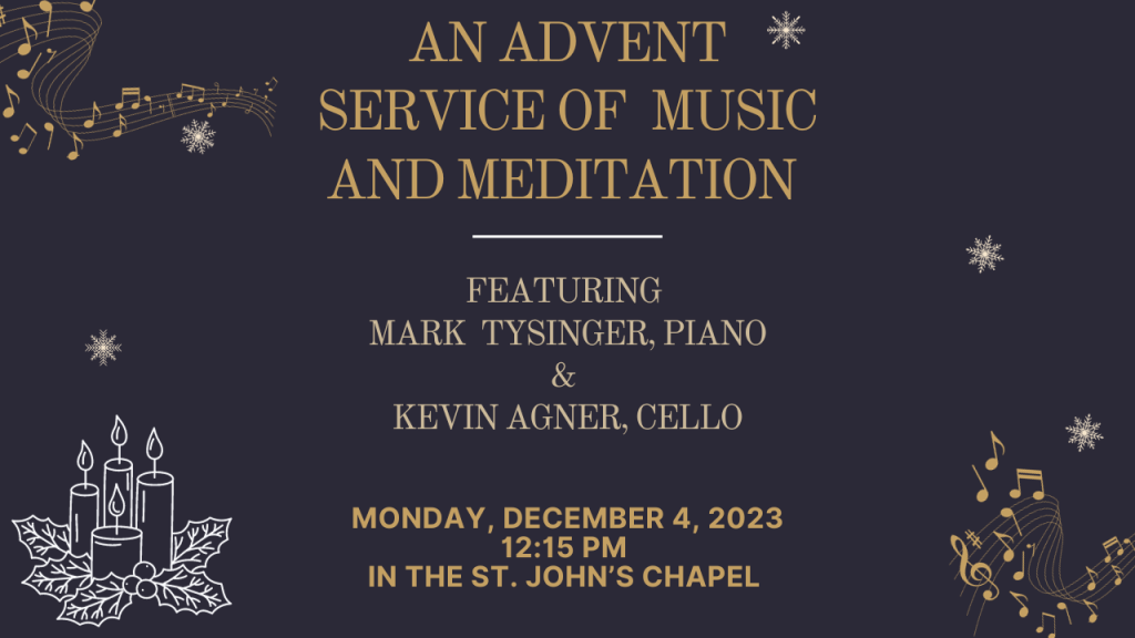 An Advent Service of Music and Meditation- Livestream