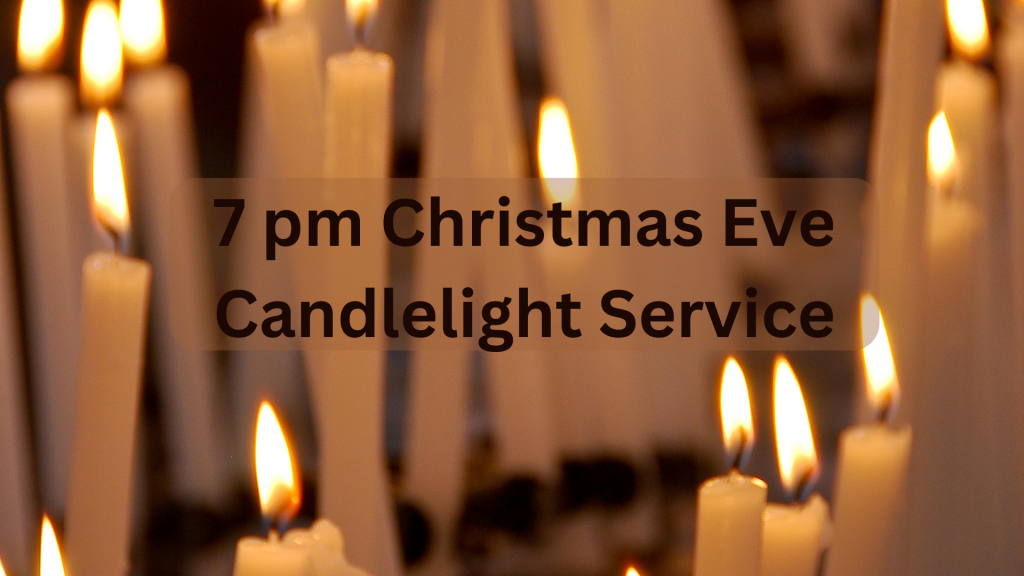 Christmas Eve Candlelight Service St Johns Lutheran Church