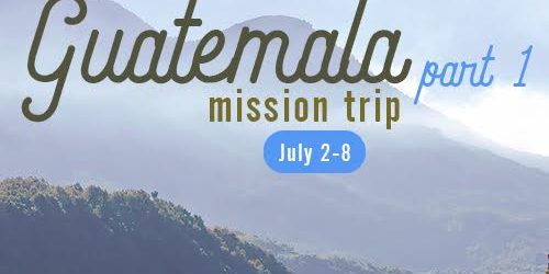 2017 Guatemala Trip 1 FB Post