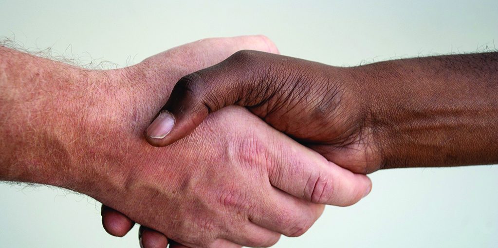 racial healing hands